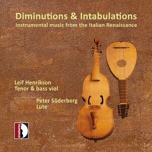 Leif Henrikson - Diminutions & Intabulations  CD